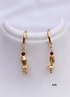 Golden Latest Fancy Jumka Earrings Collection E36
